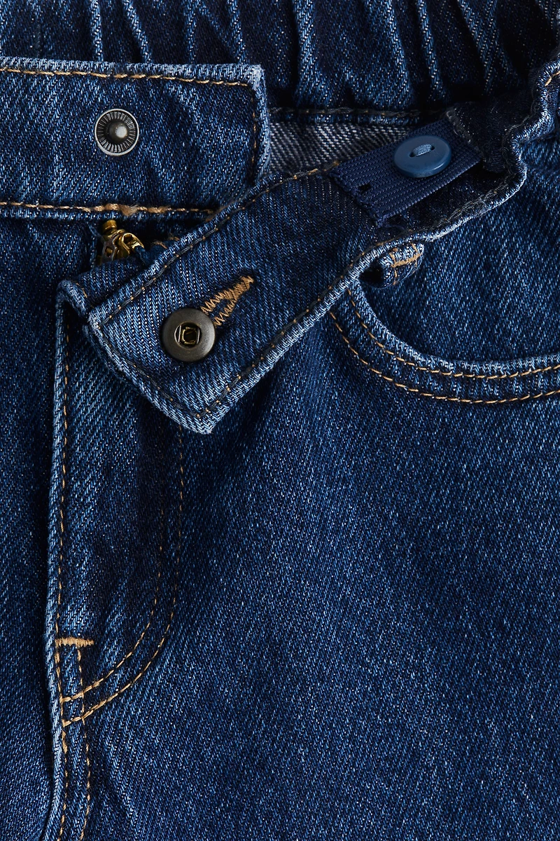 Tapered Cotton-blend Jeans