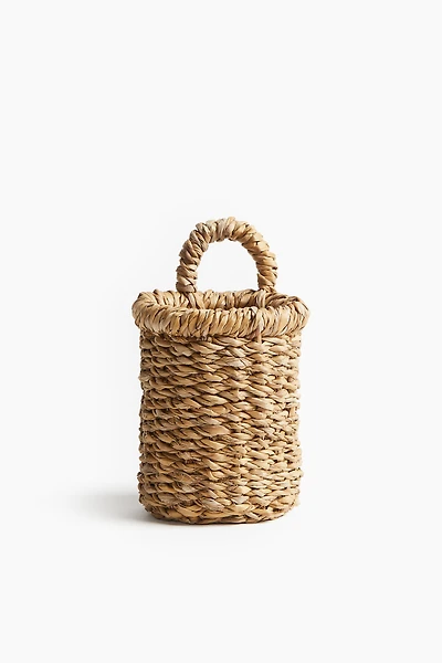 Small Seagrass Wall Storage Basket