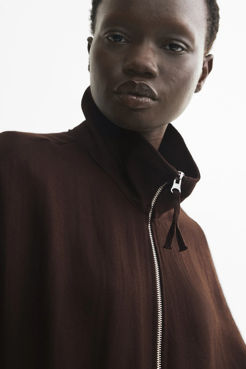 Bubble-Hem Jacket