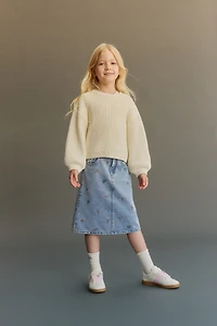 Chenille-Knit Sweater