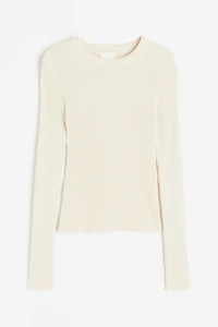 Rib-knit Top