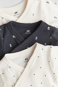 3-pack Wrapover Bodysuits