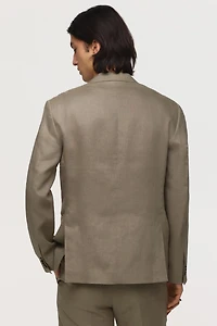 Slim-Fit Linen Jacket