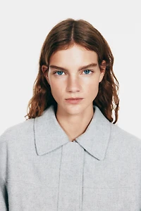 Bomber Jacket with Collar