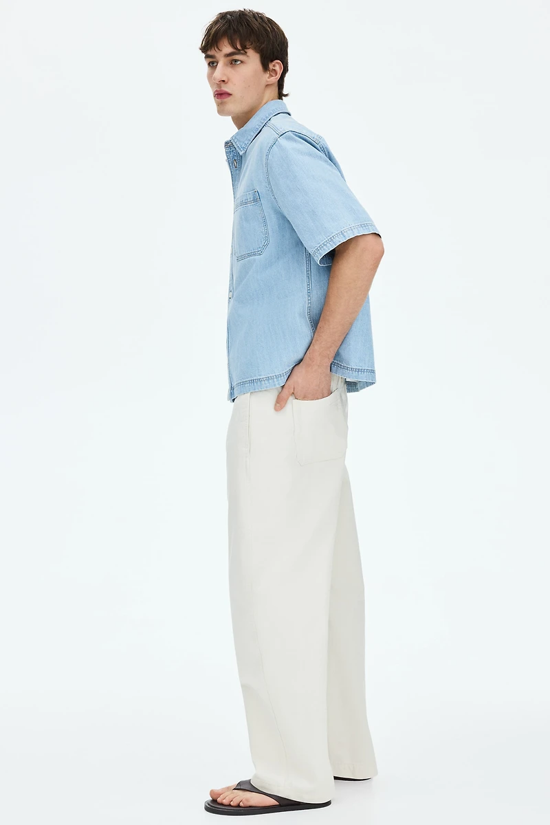 Relaxed-Fit Denim Shirt