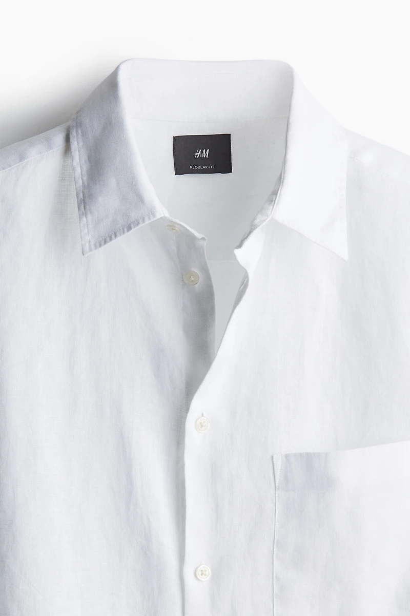 Chemise Coupe Classique en lin