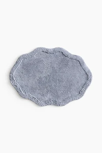 Tapis de bain en coton touffeté