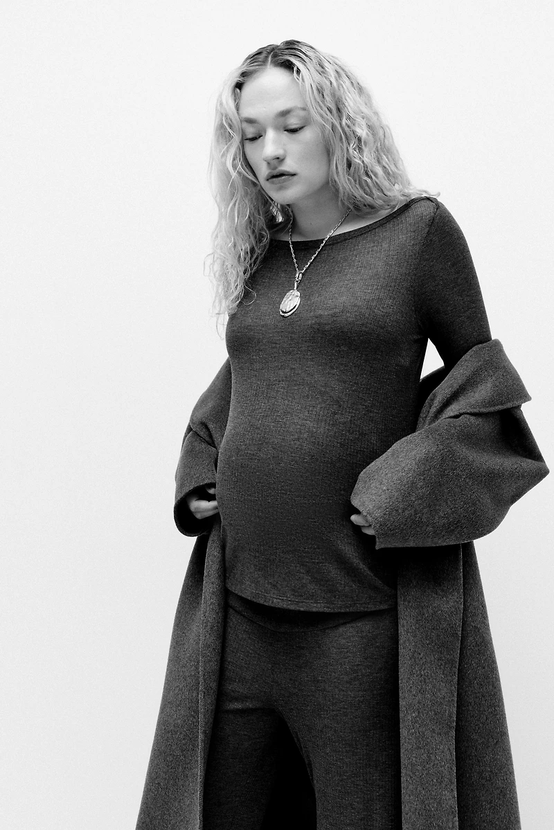 MAMA 2-Piece Ribbed Set