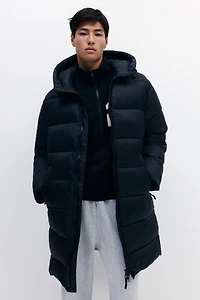 Water-Repellent Puffer Coat