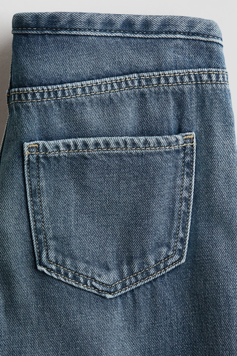 Super-Wide-Leg Low Jeans