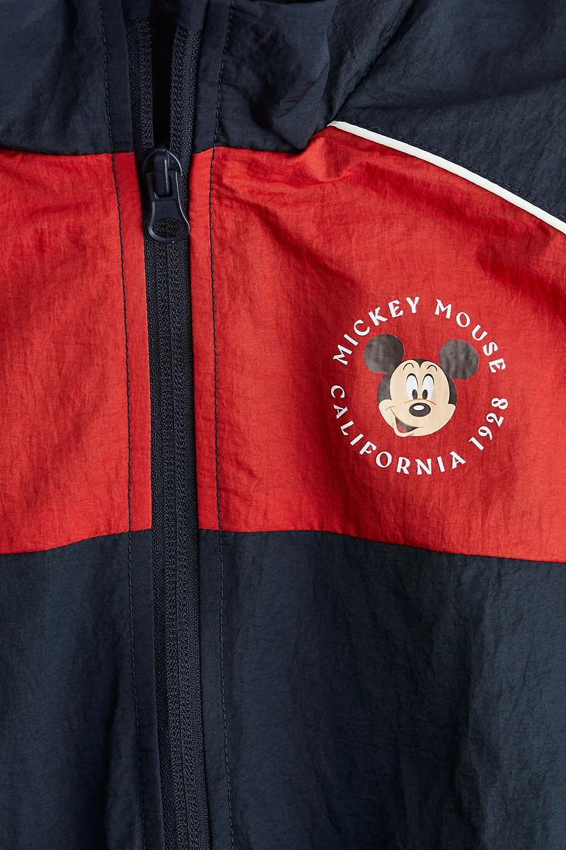 Printed Windbreaker