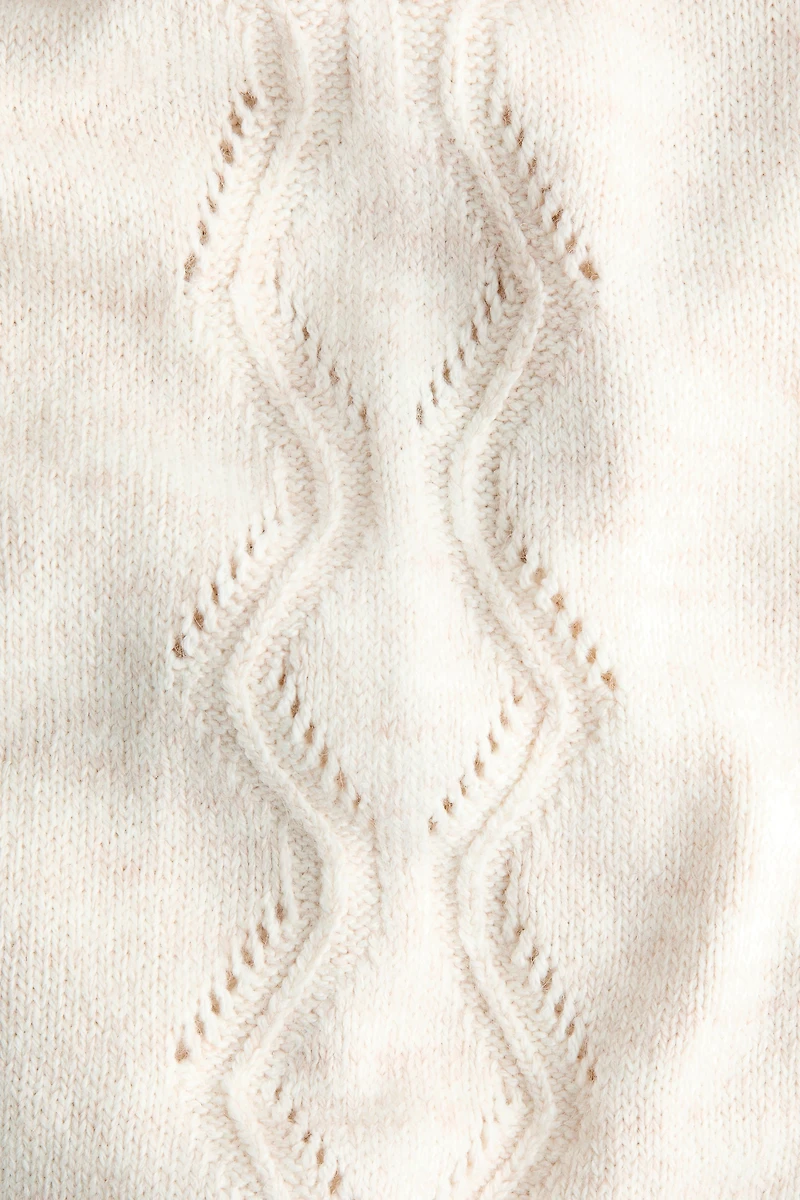 Pointelle-Knit Pants