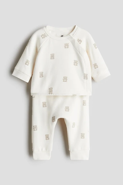 2-piece Cotton Sweatsuit