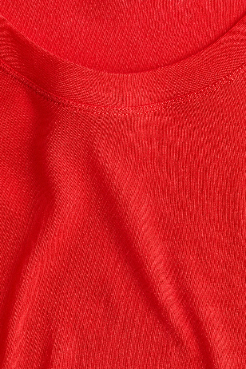 Scoop-Neck Pima Cotton T-Shirt