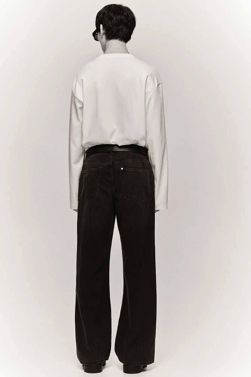 Straight Loose Lightweight Jeans