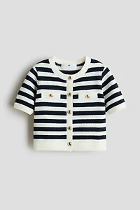 Short-Sleeved Cardigan