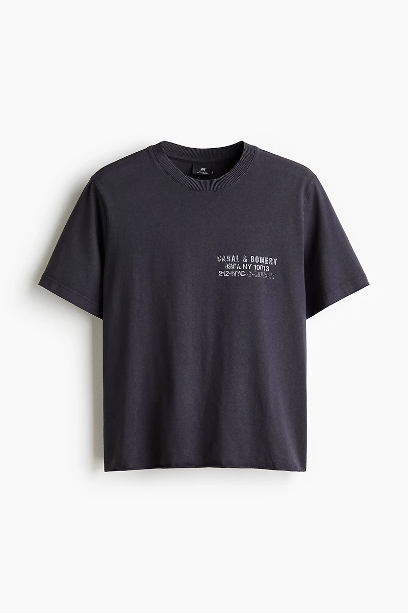 Regular-Fit Printed Cotton T-Shirt