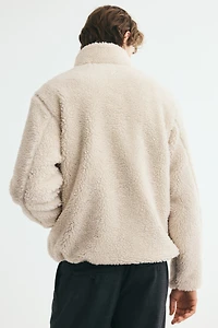 Teddy Fleece Jacket with Zipper