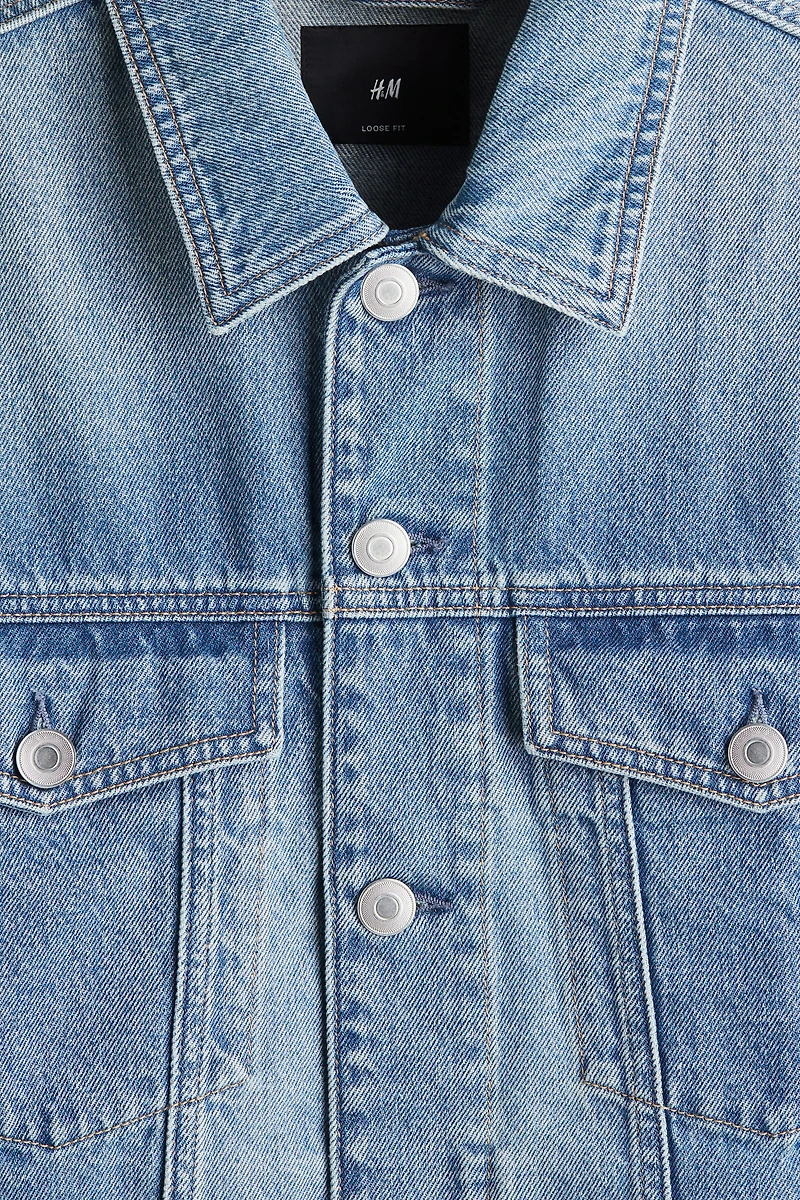 Loose-Fit Denim Jacket