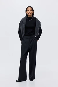 Wool-Blend Pants