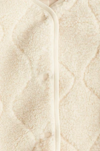 Quilted Teddy Fleece Jacket