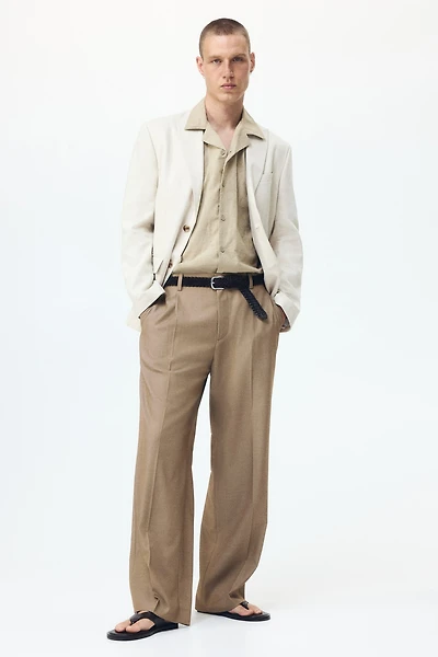 Loose-Fit Tailored Pants
