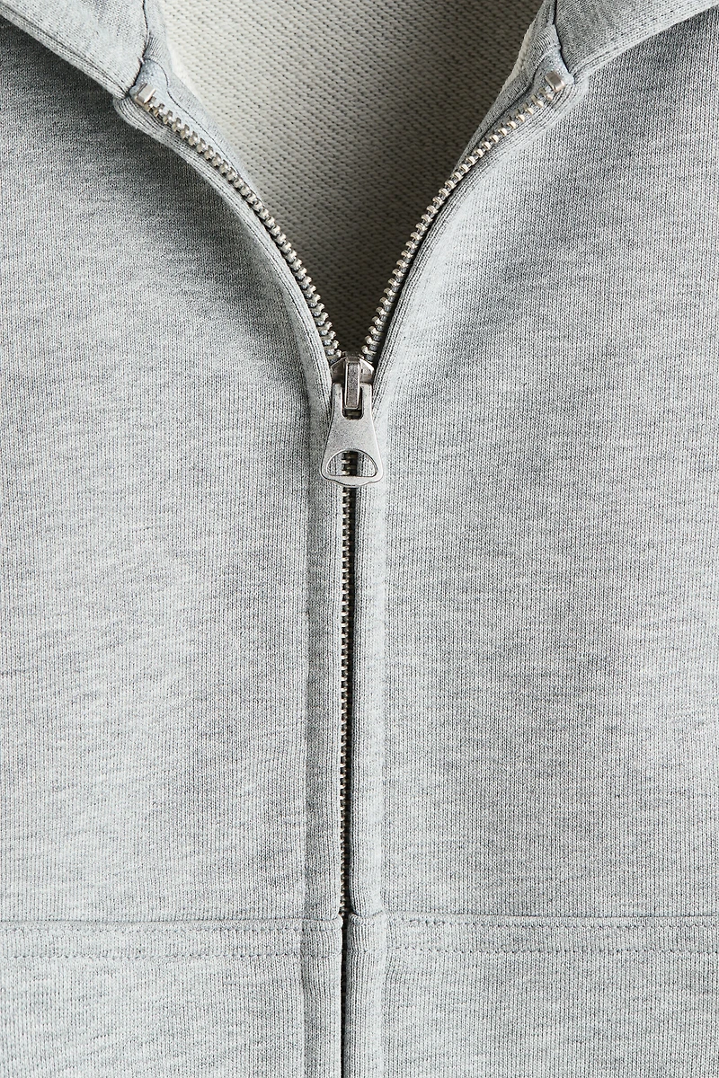 Oversized-Fit Hooded Jacket