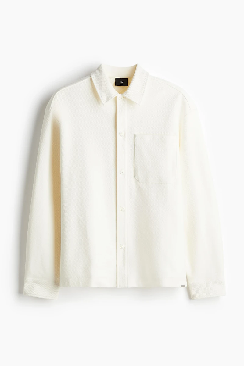 Surchemise brossée ample