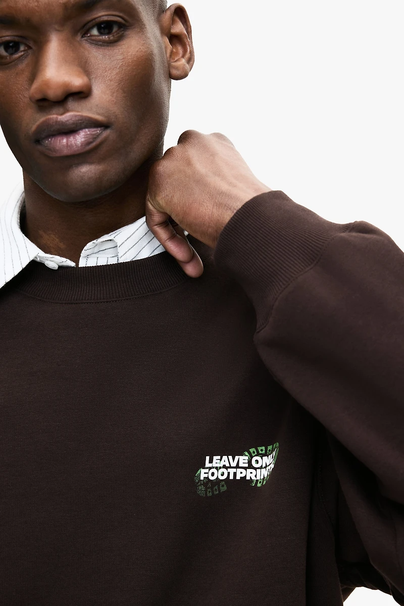 Chandail imprimé ample