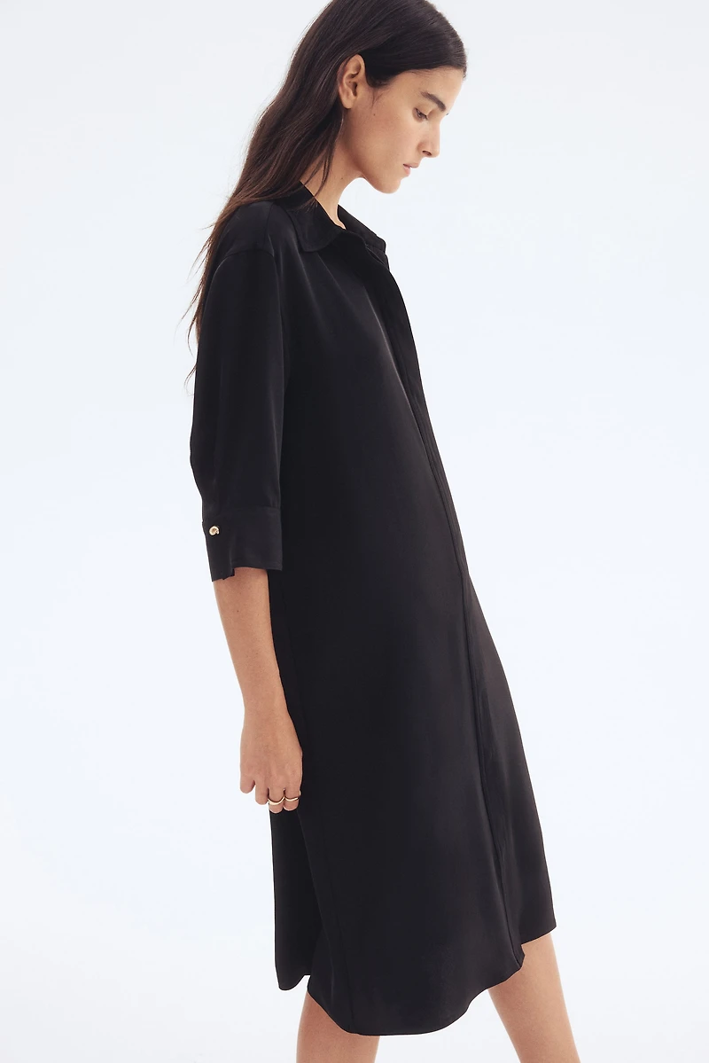 Shirt Dress with Belt