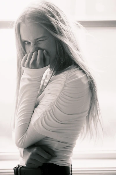 Haut en jersey à effet drapé