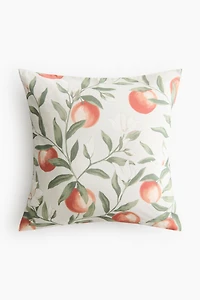 Housse de coussin à motif