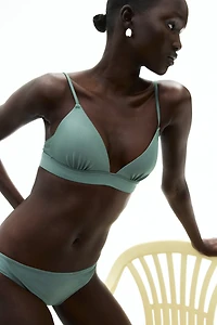 Push-Up Triangle Bikini Top
