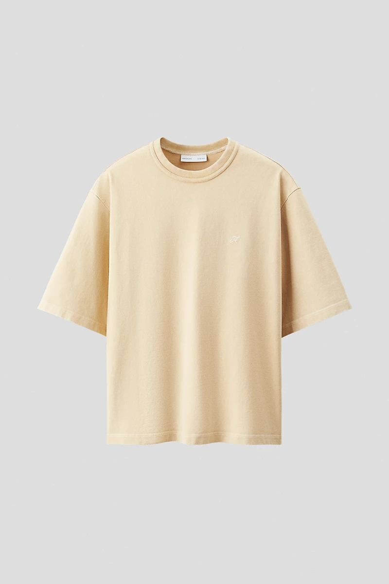 T-shirt boxy en coton