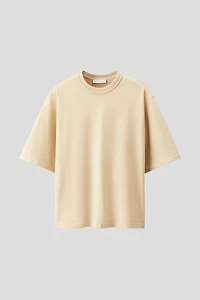 T-shirt boxy en coton