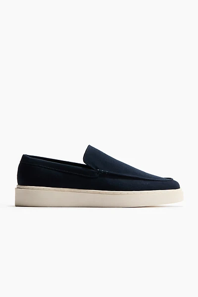 Moccasin-Seam Loafers