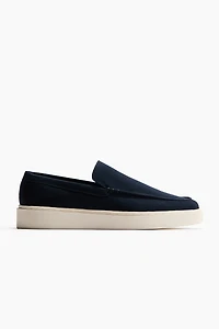 Moccasin-Seam Loafers