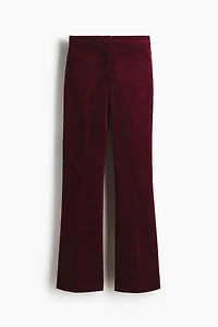 Flared Velvet Pants