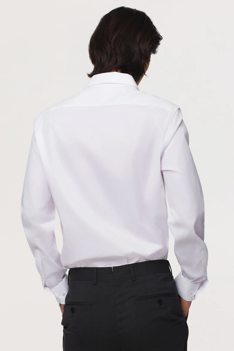 Slim-Fit Cotton Shirt