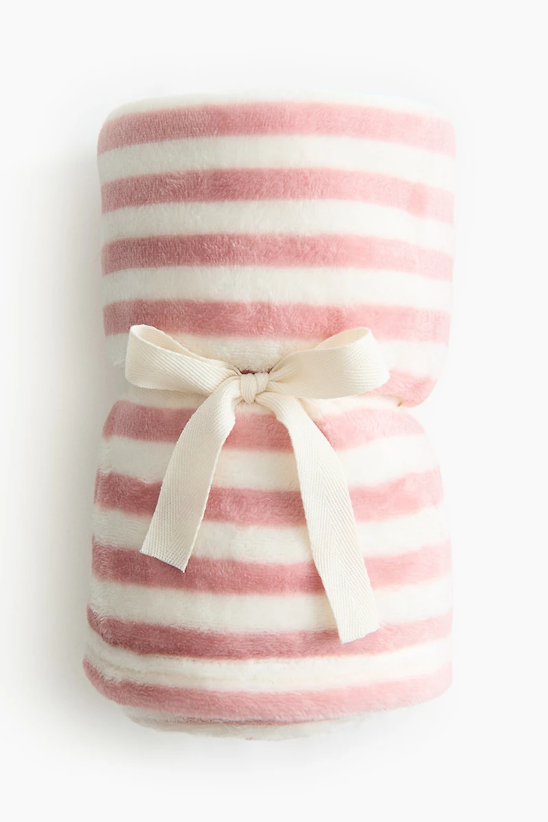 Striped Fleece Blanket