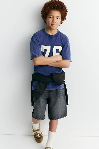 2-Pack Loose-Fit Denim Shorts