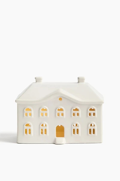 Large Light-Up Stoneware Decoration