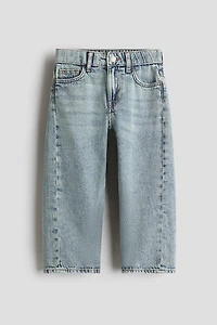 Loose-Fit Barrel Jeans