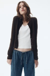 Denim Drawstring Pants