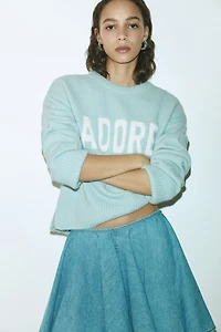 Jacquard-Motif Sweater