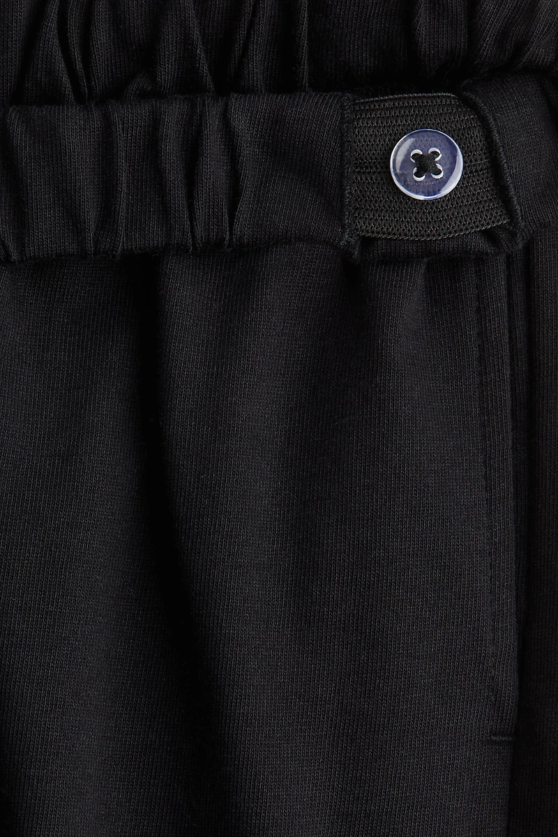 Wide-Leg Jersey Pants