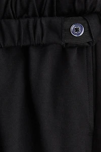 Wide-Leg Jersey Pants