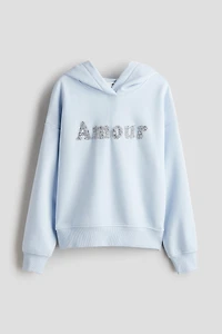 Oversized Hoodie with Motif