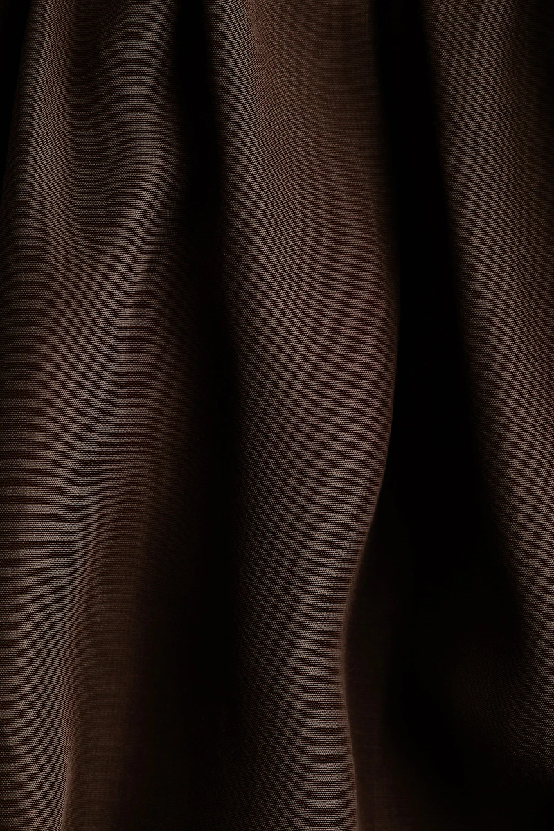 Robe tunique avec détail tressé