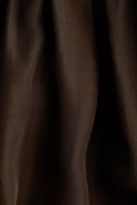 Robe tunique avec détail tressé